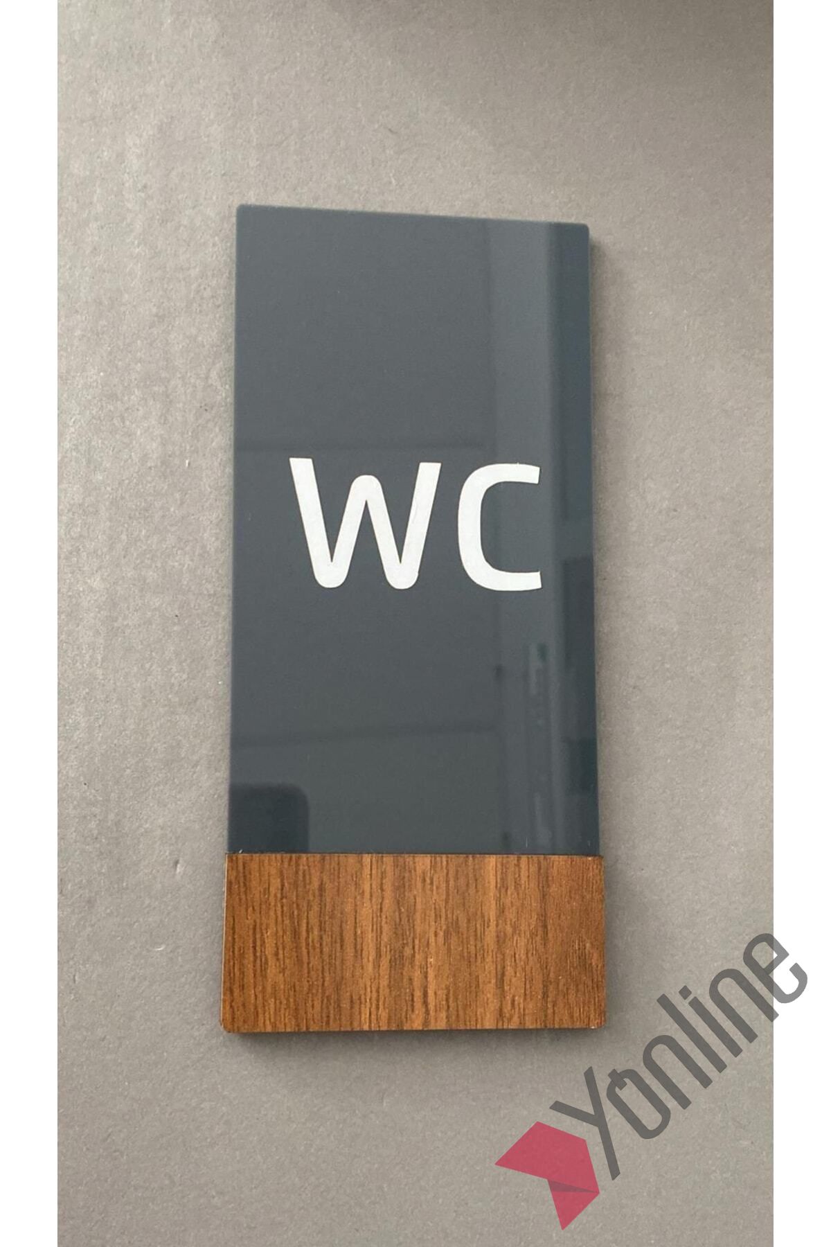Wooden Serisi Dikey WC Levhası