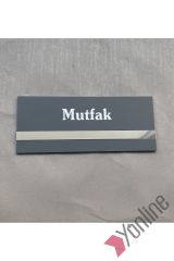 Soft Seri Minimal Mutfak Kapı İsimliği
