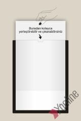 A4 Çerçeve, Sertifikalık - Siyah, Antrasit, Kahve, Beyaz, Kırmızı