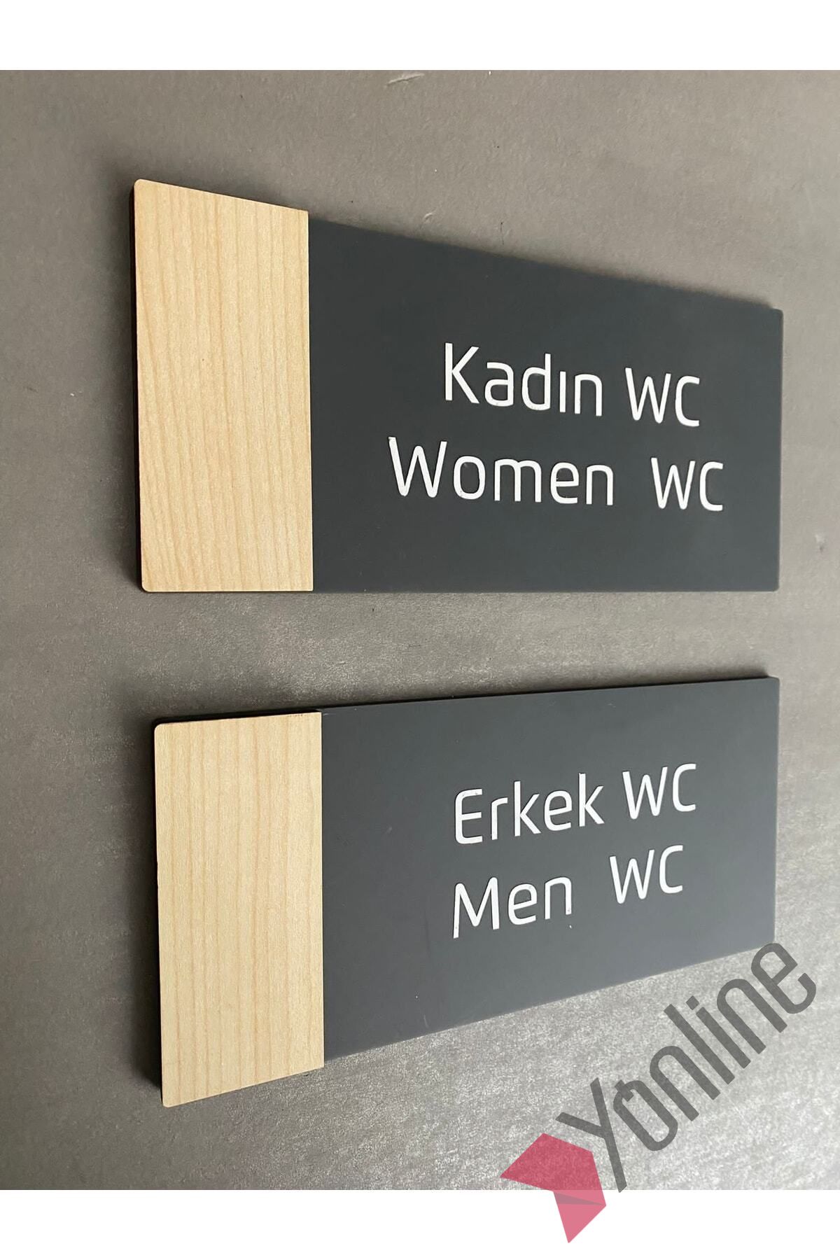 Meşe Serisi Pleksi WC Levhası