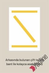 A4 Çerçeve, Sertifikalık - Lacivert, Mavi, Turuncu, Turkuaz
