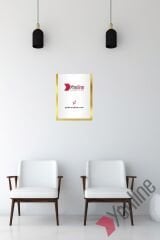 A4 Çerçeve, Sertifikalık - Gümüş Aynalı, Altın Aynalı, Bronz Aynalı