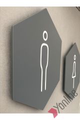 Altıgen Serisi WC Levhası