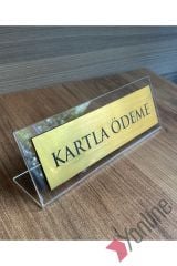 Pleksi Masaüstü İsimlik