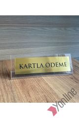 Pleksi Masaüstü İsimlik