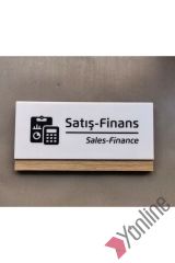 Klasik MDF Serisi Satış - Finans Kapı İsimliği