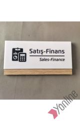 Klasik MDF Serisi Satış - Finans Kapı İsimliği