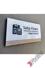 Klasik MDF Serisi Satış - Finans Kapı İsimliği
