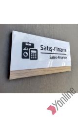 Klasik MDF Serisi Satış - Finans Kapı İsimliği