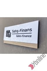 Klasik MDF Serisi Satış - Finans Kapı İsimliği