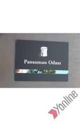 Soft Seri Pansuman Odası Kapı İsimliği