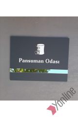 Soft Seri Pansuman Odası Kapı İsimliği