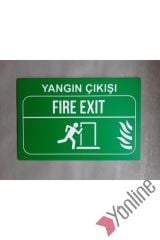 Yangın Çıkışı Tabelası