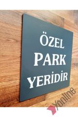 Özelleştirilebilir Park Yeri Tabelası