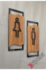 Lüx Kabartmalı MDF WC Levhası