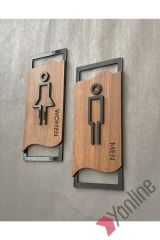 Lüx Kabartmalı MDF WC Levhası