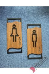 Lüx Kabartmalı MDF WC Levhası