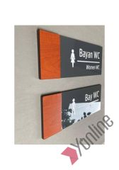 Wooden Serisi WC Levhası