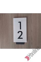 Soft Serisi Dikey Kapı Numarası