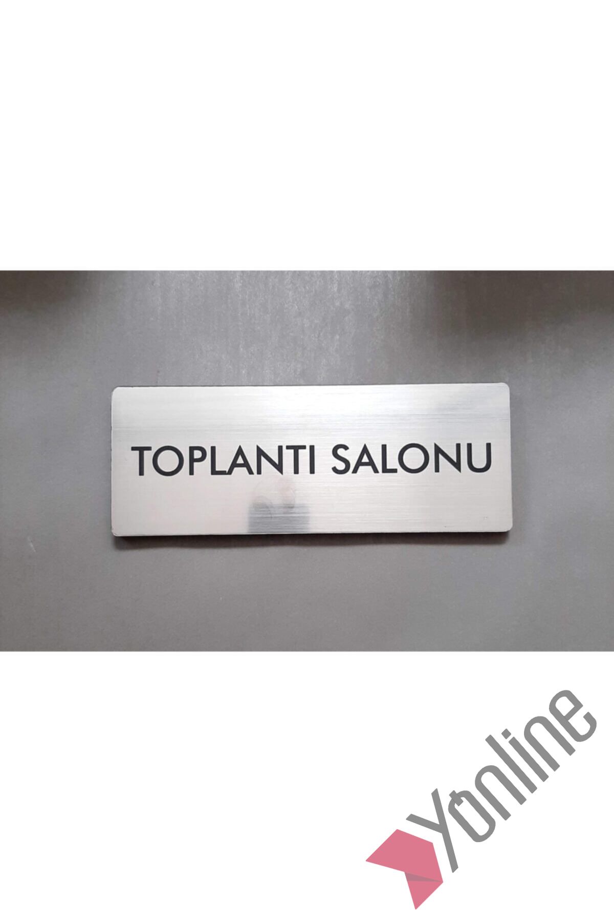 Mıknatıslı Gümüş Kapı İsimliği
