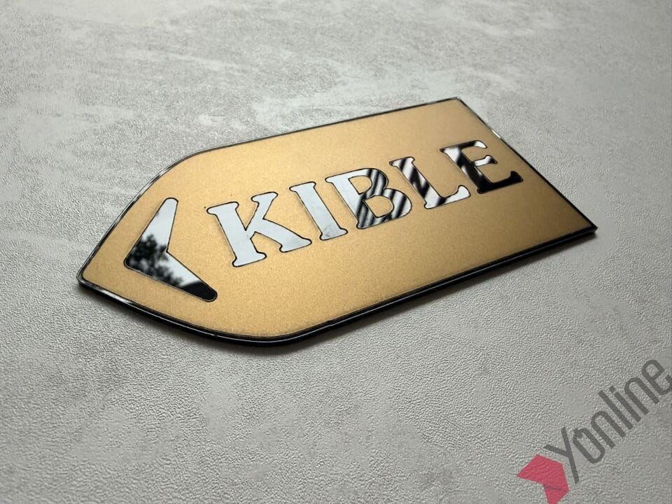 Altın Ok Yönlü Kıble Levhası