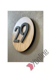 Roun MDF Serisi Kapı Numarası