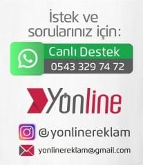 Pleksi Kapı Tabelası