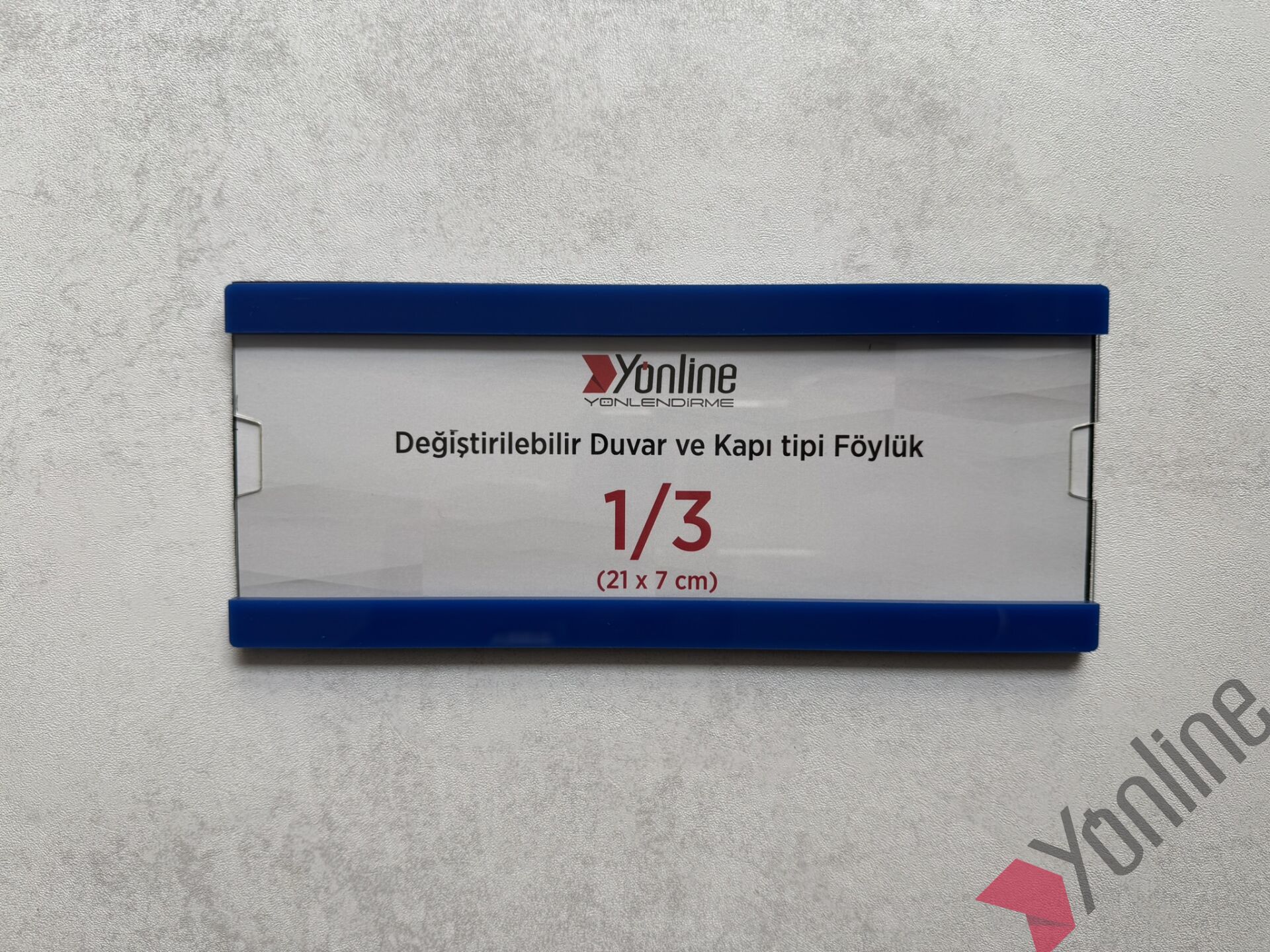 Kolay Değiştirilebilir A4 1/3 Föylük - Lacivert