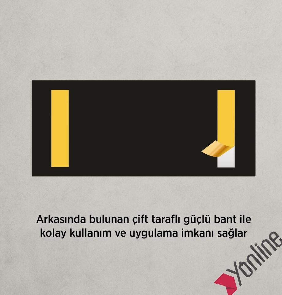 Kolay Değiştirilebilir A4 1/3 Föylük - Siyah