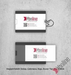 Değiştirilebilir Dolap - Çekmece - Kapı - Duvar Tipi Mini Föylük