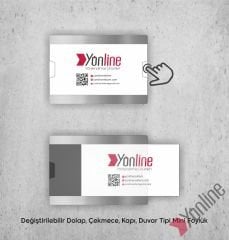 Değiştirilebilir Dolap - Çekmece - Kapı - Duvar Tipi Mini Föylük