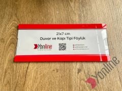 Kapı ve Duvar Tipi Kolay Değiştirilebilir A4 1/3 Föylük
