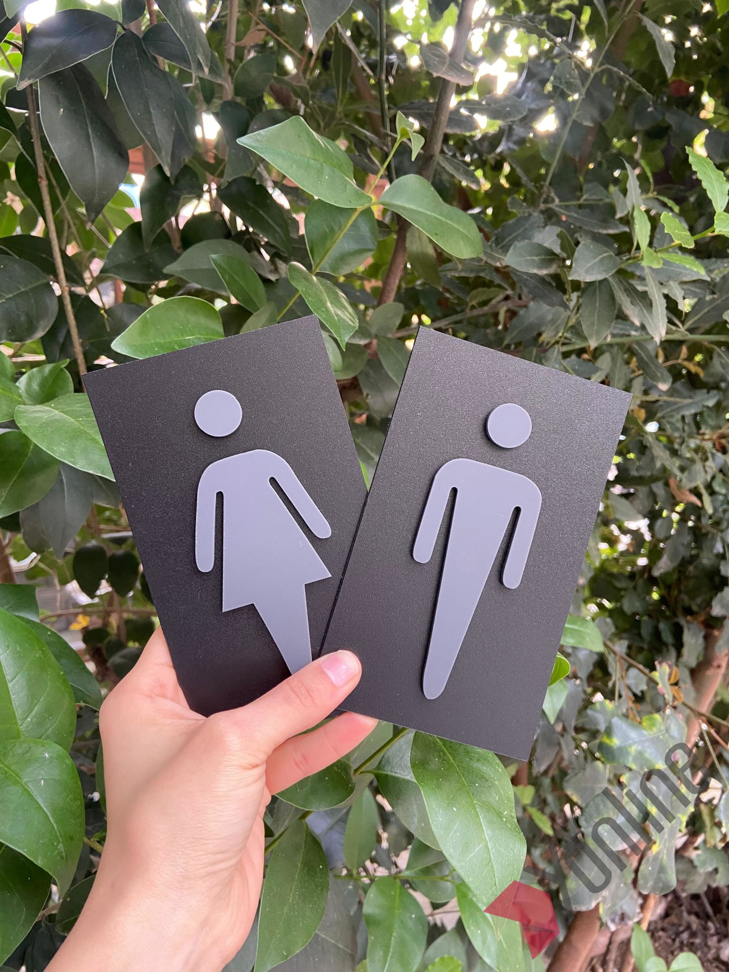 Eko Siyah Cool Kabartmalı WC Levhası Seti