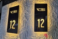 Diamond Lounge Serisi Işıklı Kapı Numarası