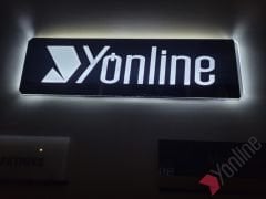 Diamond Duvar Serisi Işıklı Otel Kapı İsimliği