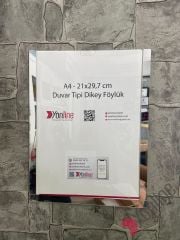 A4 Dikey Kolay Değiştirilebilir Kapı Ve Duvar Tipi Föylük Pano