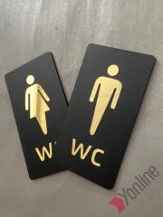 Altın Aynalı MDF WC Levhası