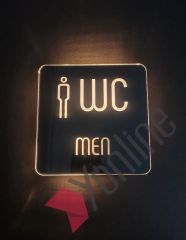 Diamond Serisi Işıklı WC Levhası