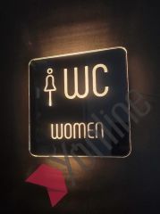 Diamond Serisi Işıklı WC Levhası