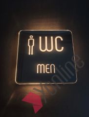 Diamond Serisi Işıklı WC Levhası