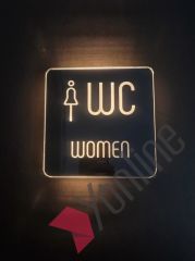 Diamond Serisi Işıklı WC Levhası