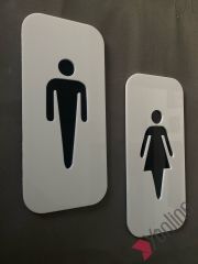 White Cool Serisi WC Levhası
