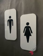 White Cool Serisi WC Levhası