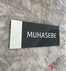 Gümüş Aynalı Muhasebe Kapı İsimliği