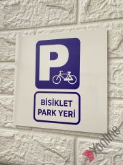 Bisiklet Park Yeri Uyarı Levhası