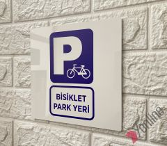 Bisiklet Park Yeri Uyarı Levhası