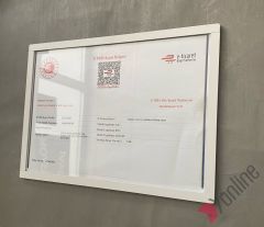 Beyaz Kurumsal A4 Çerçeve