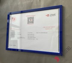Lacivert Kurumsal A4 Çerçeve