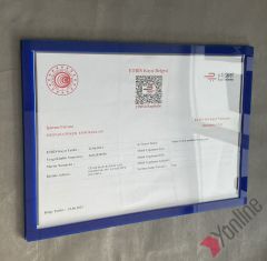 Lacivert Kurumsal A4 Çerçeve