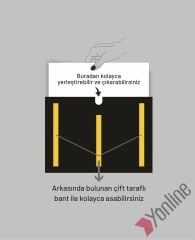 Lacivert Kurumsal A4 Çerçeve